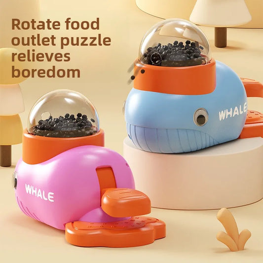 Pet Puzzle Toy Little Yellow Duck Pet Feeder Dog Cat Interactive Toy Trainer Automatic Feeder